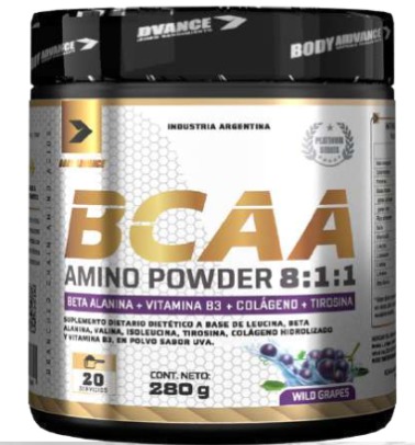 BCAA Amino 8.1.1. x 280grs